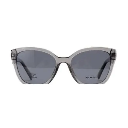 Óculos oversized arredondado OM5585, modelo de frente